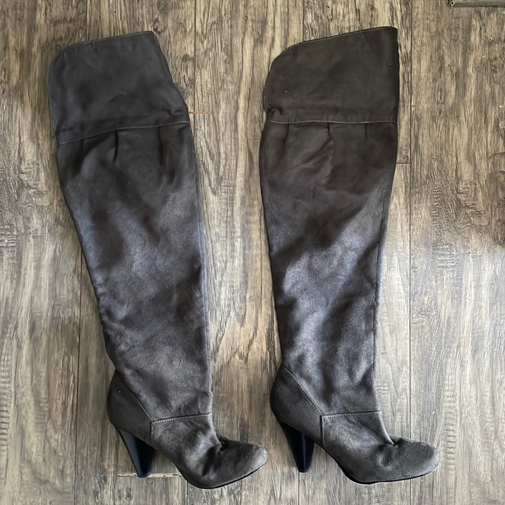 Over the Knee High Heel Boots